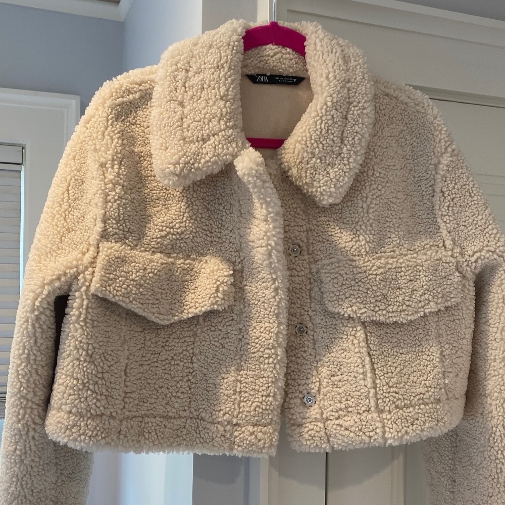 Zara Sherpa Jacket